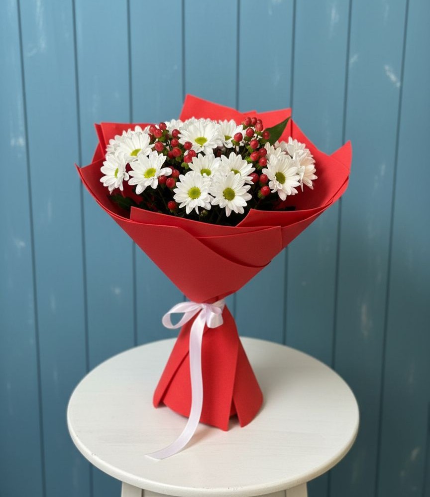 Букет цветов из: Хризантемы в Орджоникидзевском