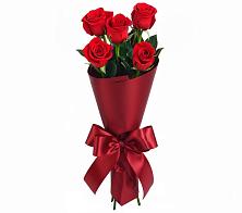 Букет 5 Красных роз Эдлесс Лав в Орджоникидзевском