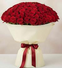 Букет 101 Красная роза Милано #REPLACE_PRED# Орджоникидзевском