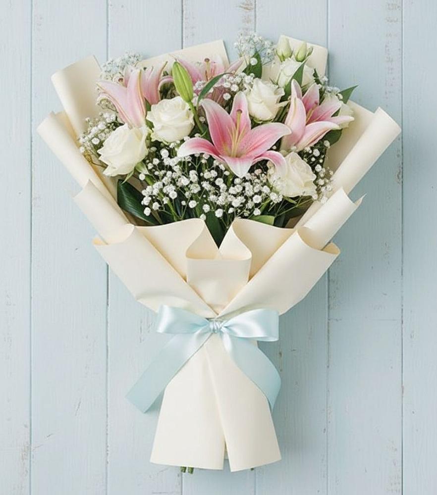 Букет цветов из: Лилии в Орджоникидзевском