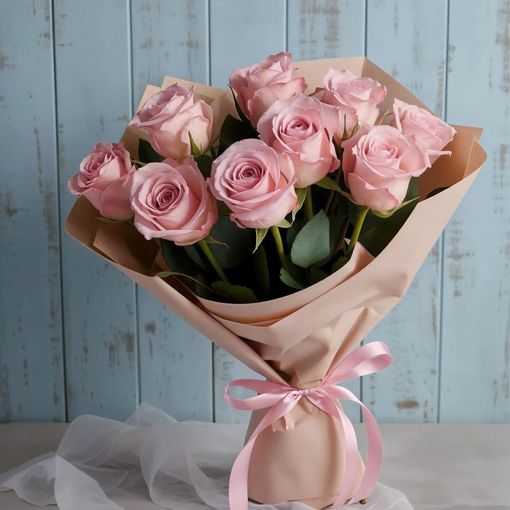 Букет цветов из: Розы в Орджоникидзевском