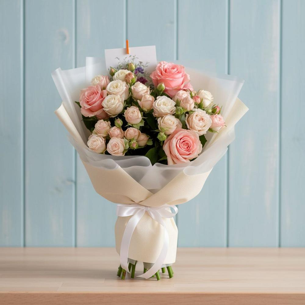 Букет цветов из: Розы в Орджоникидзевском