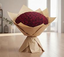 Букет 101 Красная роза в Орджоникидзевском