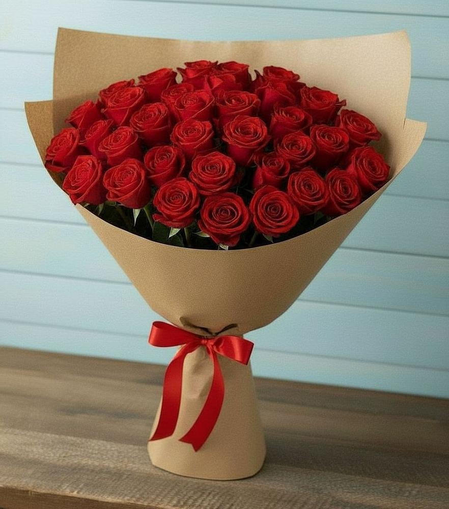 Букет Красные розы Милано в Орджоникидзевском