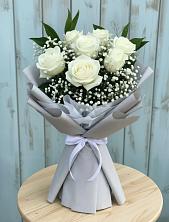 Букет цветов из:  Розы в Орджоникидзевском
