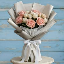 Букет цветов из:  Розы в Орджоникидзевском