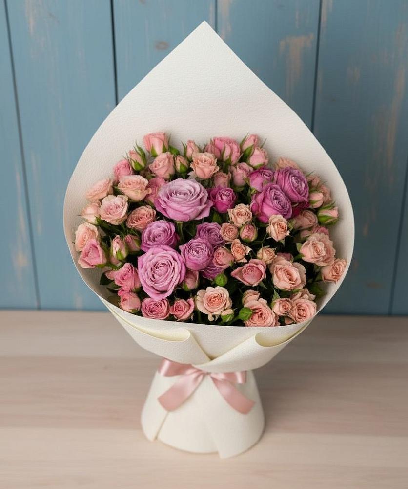 Букет цветов из: Розы в Орджоникидзевском