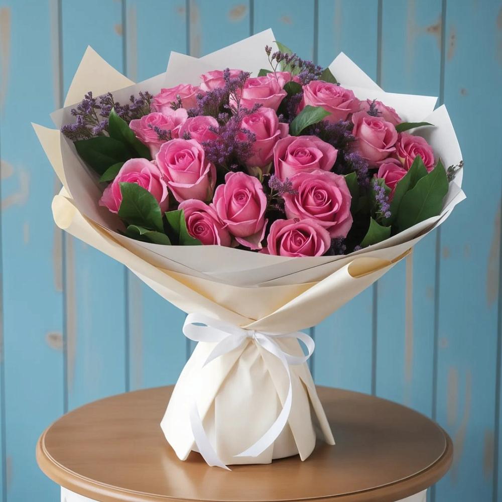 Букет цветов из: Розы в Орджоникидзевском