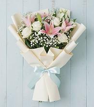 Букет цветов из:  Лилии в Орджоникидзевском