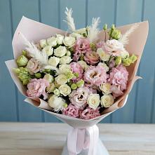 Букет цветов из:  Альстромерии и Розы в Орджоникидзевском